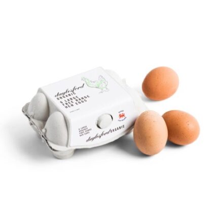 Organic Cotswold Brown Eggs 1/2 Dozen